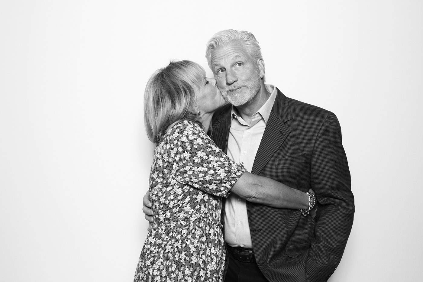 Black and White Photo Booth