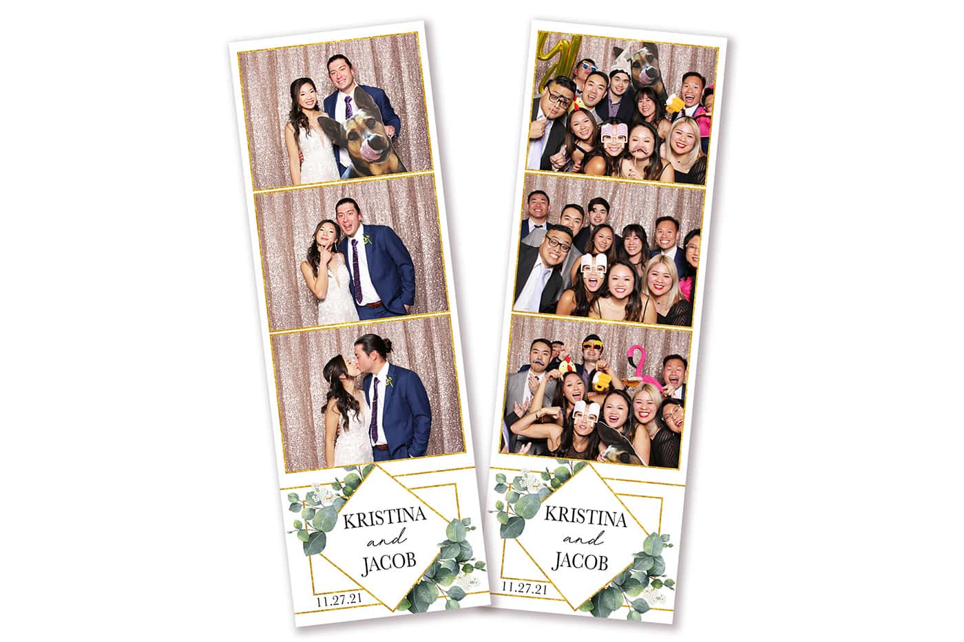 Eucalyptus Photo Booth Template