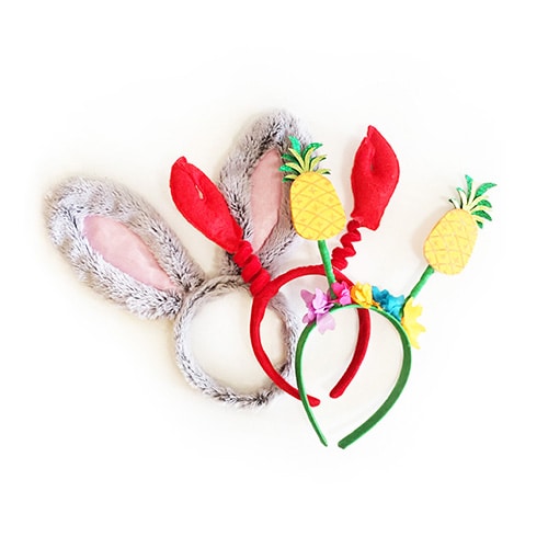 headband photo booth photo