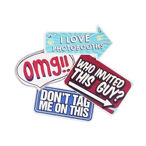 prop sign photo booth photo