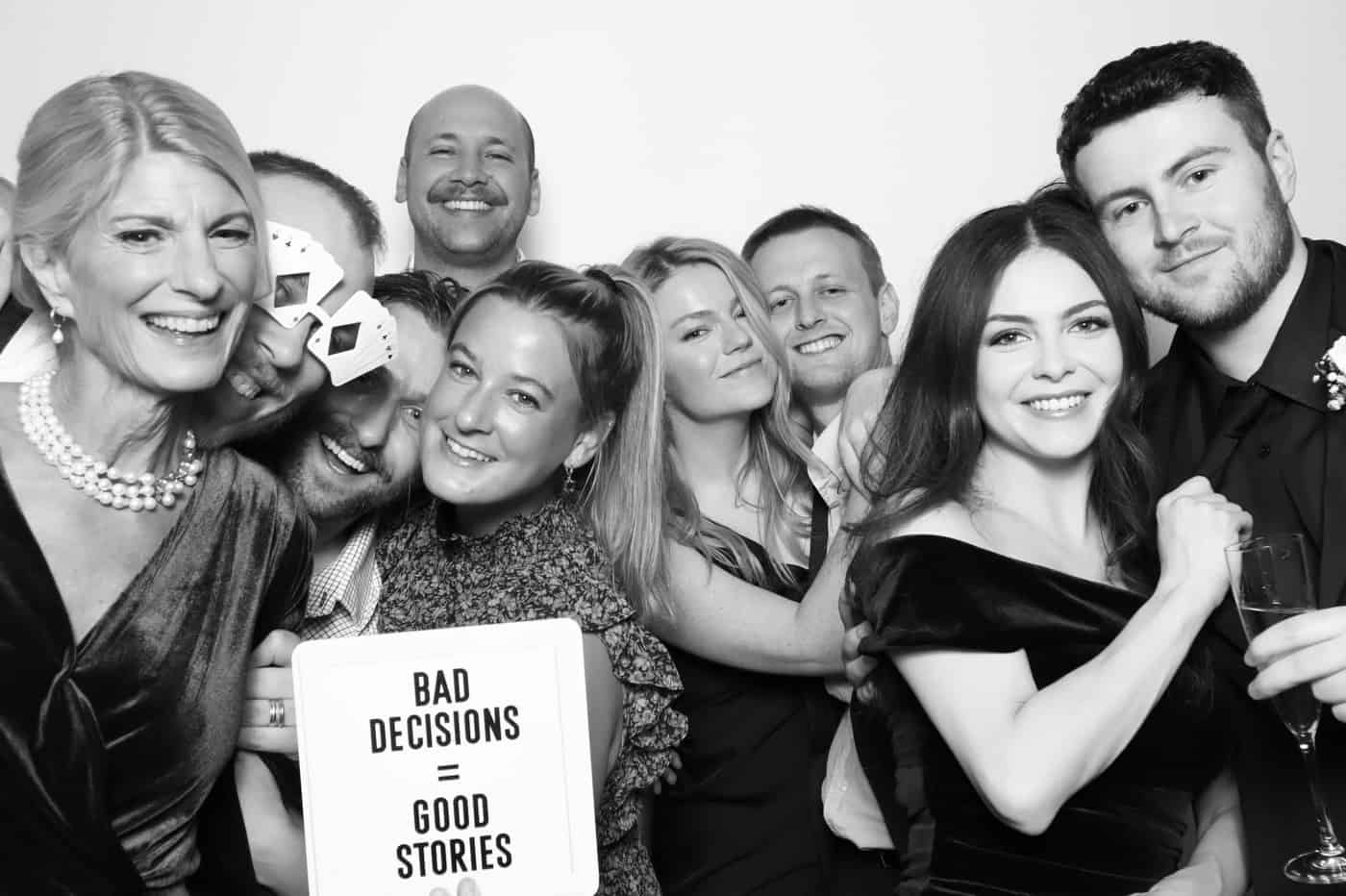 Photo Booth at Vinterra Wedding