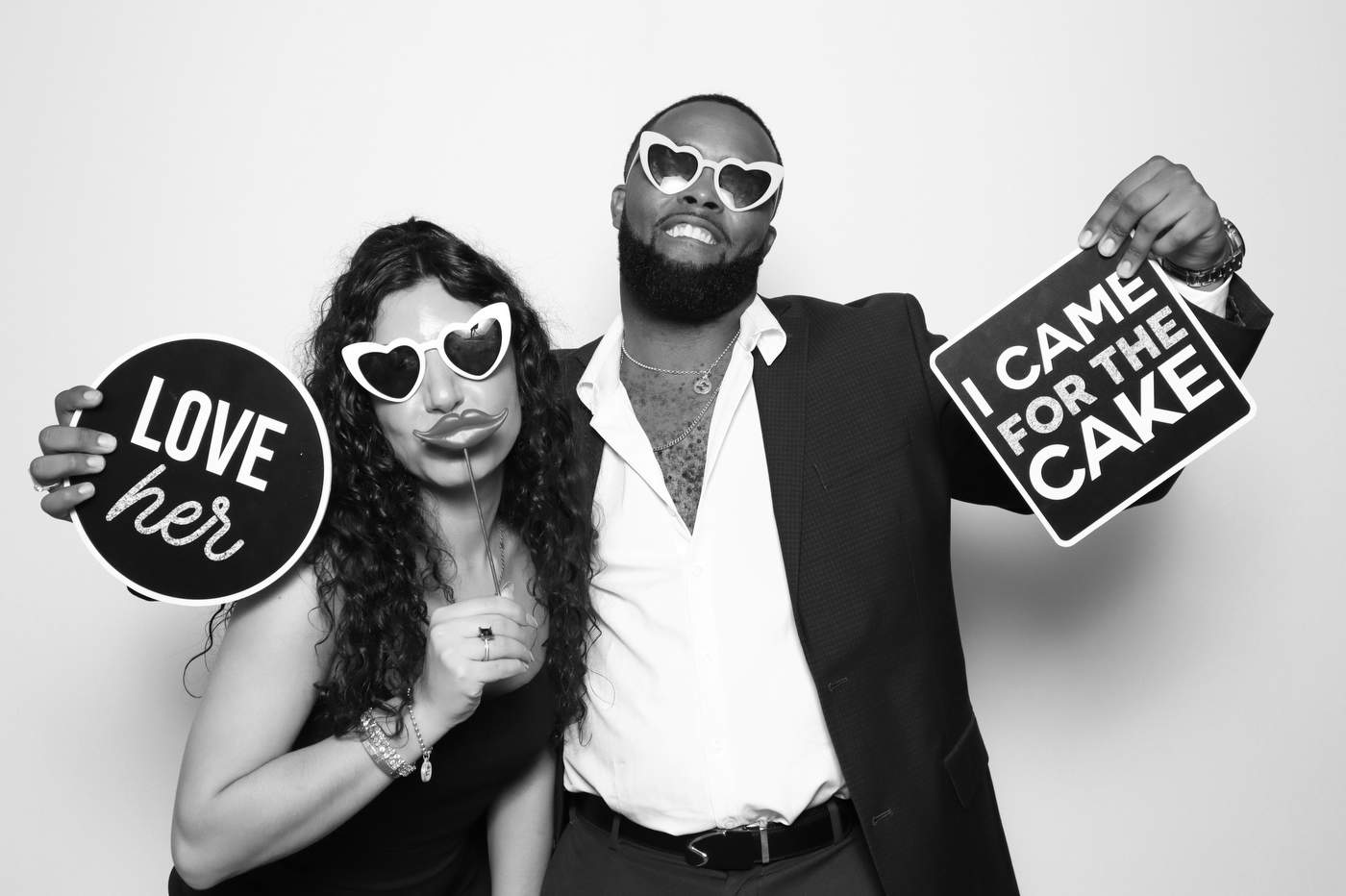 Photo Booth at Vinterra Wedding