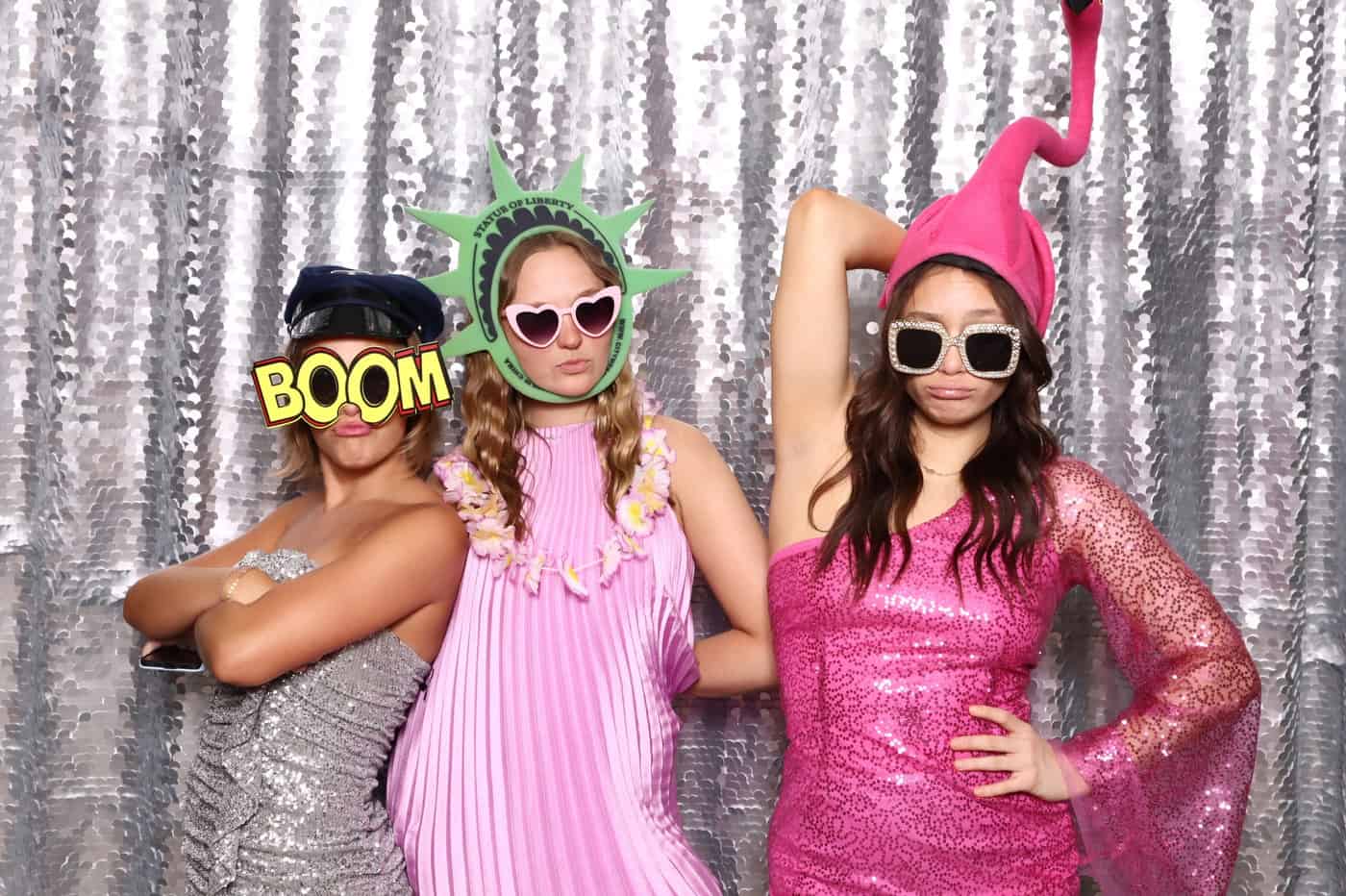 disco theme photo booth