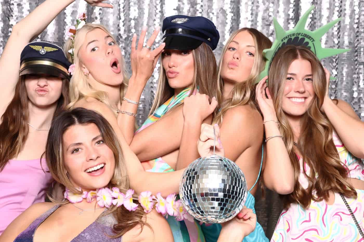 disco theme photo booth