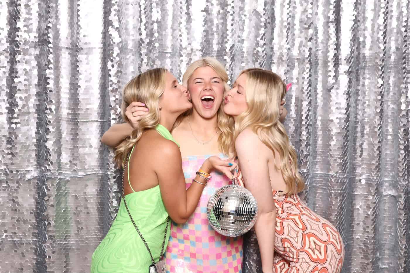 70s theme photo booth