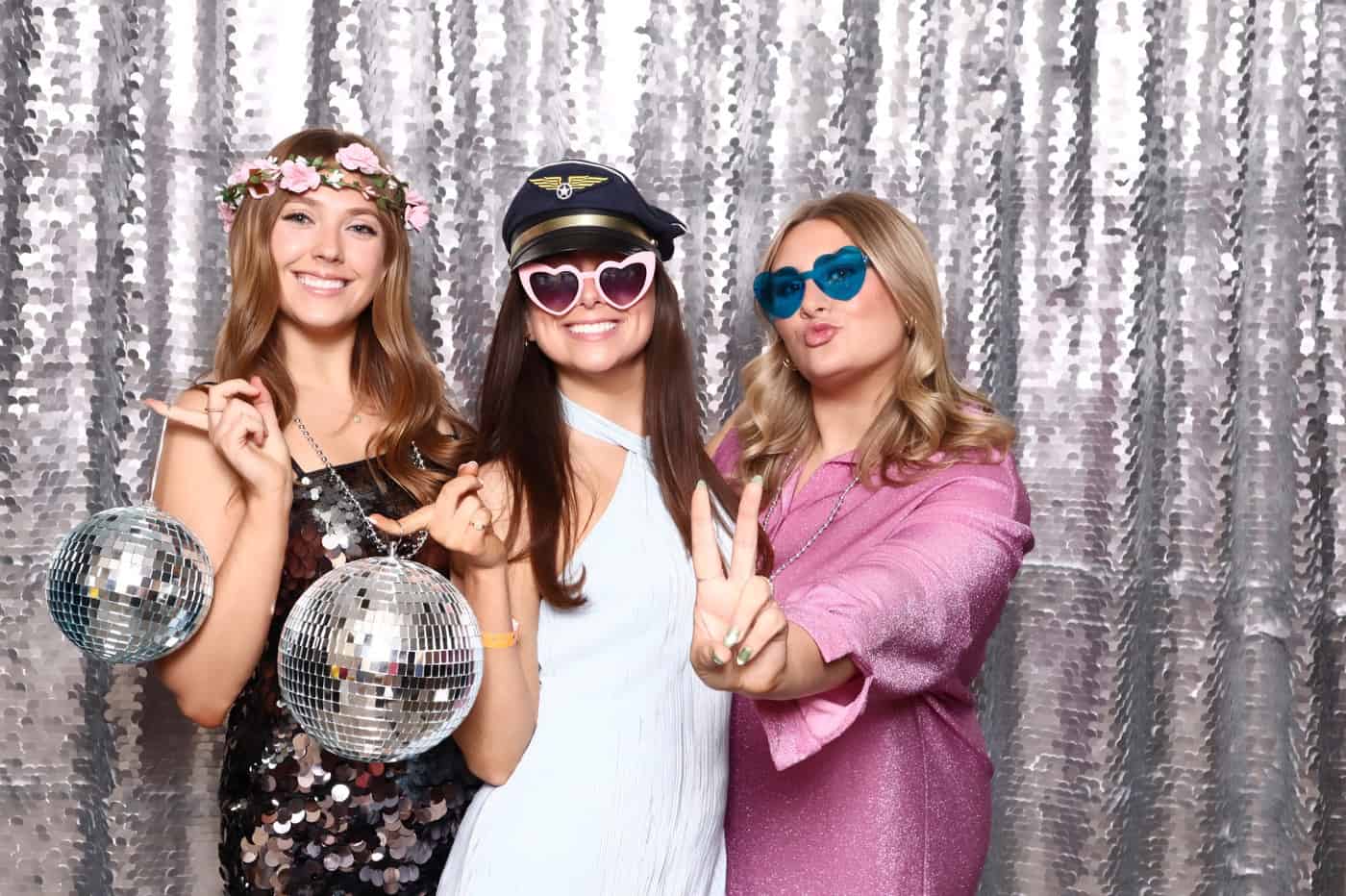 70s theme photo booth