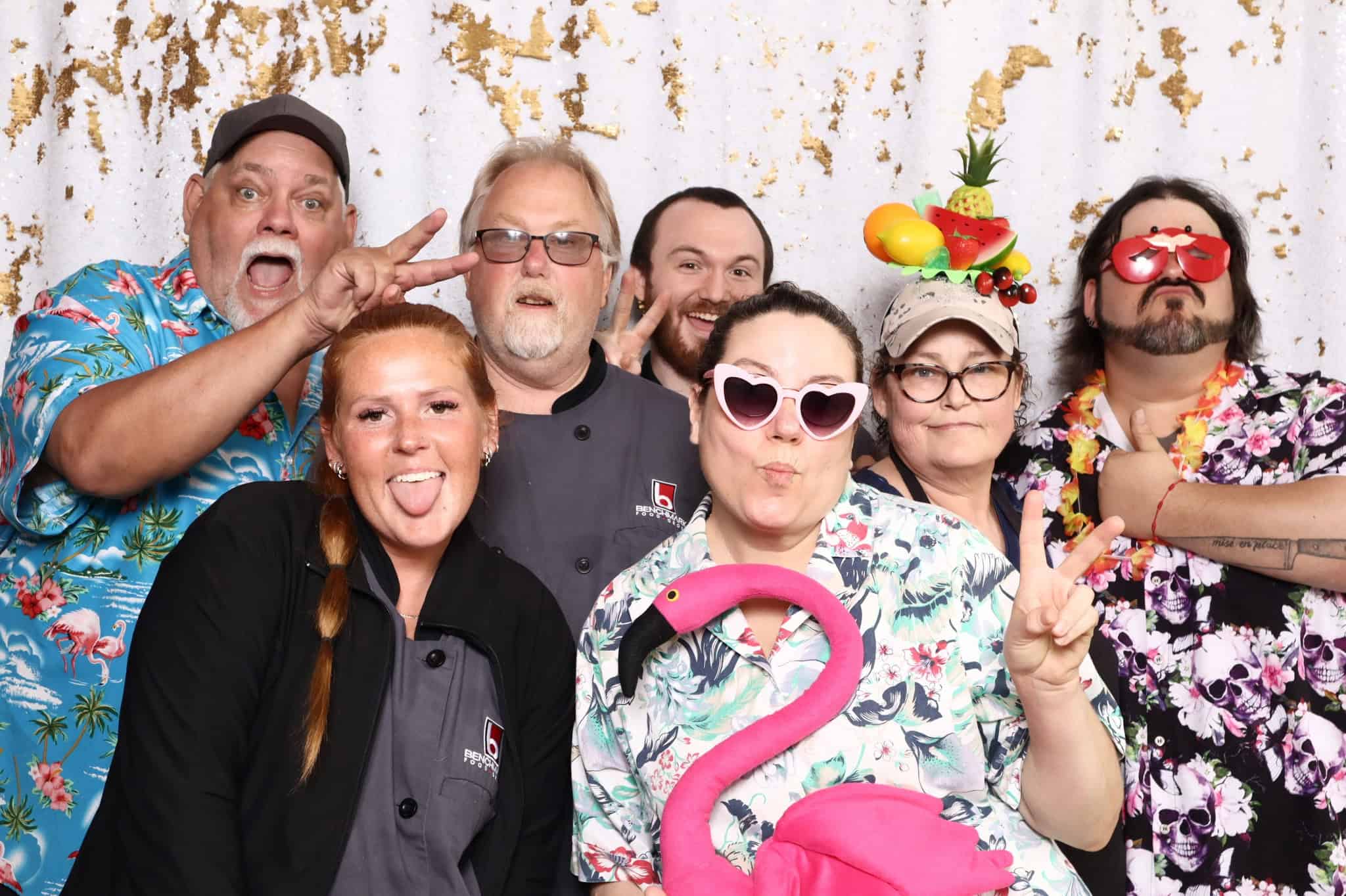 Benchmark Beach Bash Photo Booth at OSU