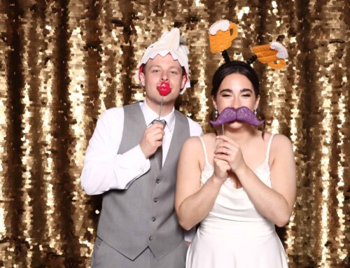 Wedding Photo Booth Fun at Sparrow Beginnings | Blake & Brooke
