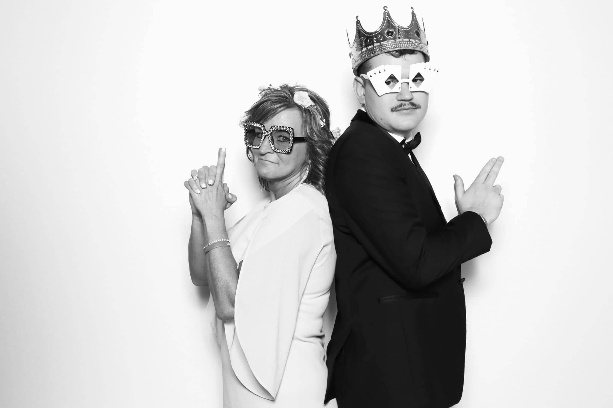 Black & White Glam Booth