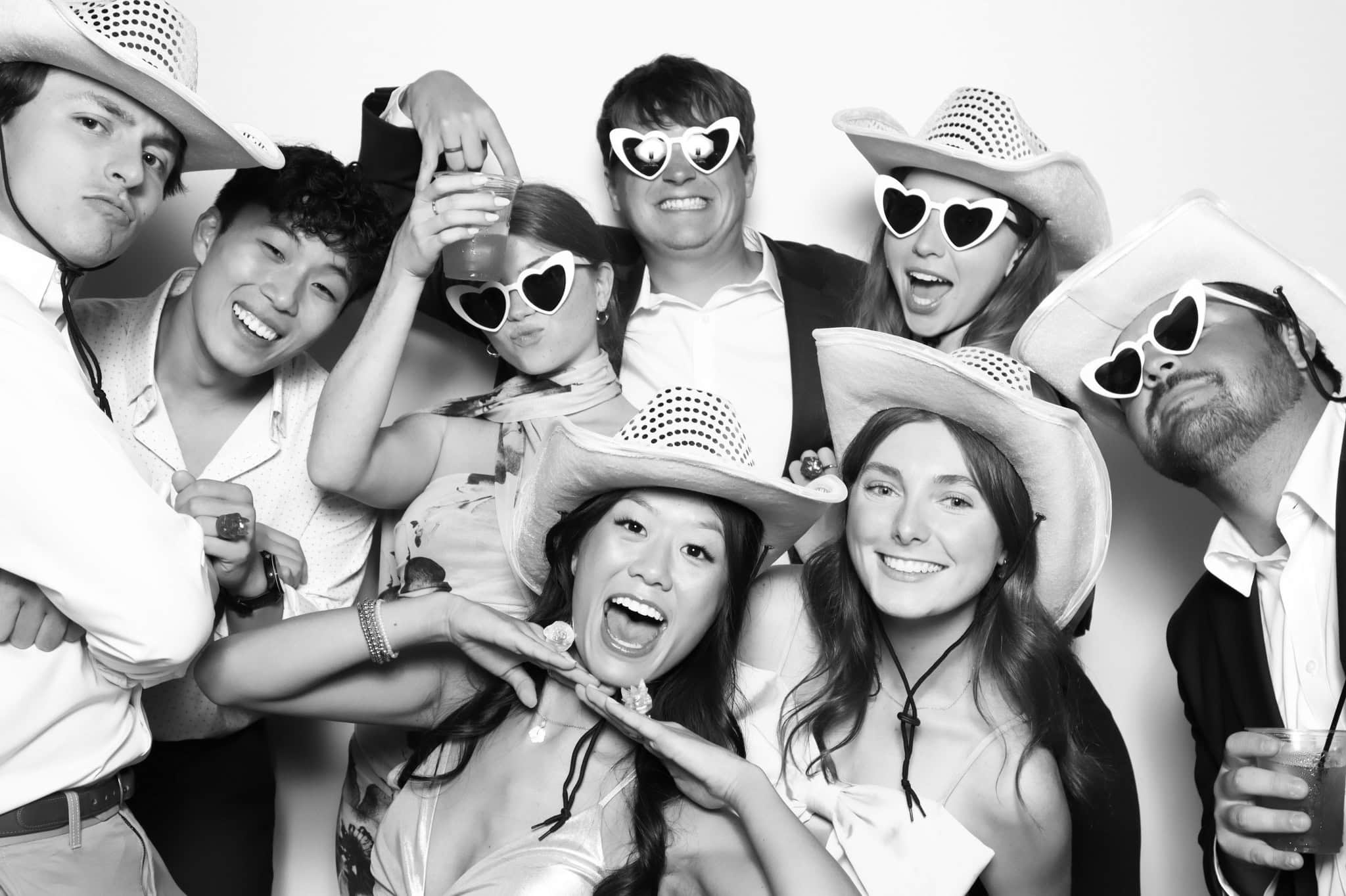 Black & White Glam Booth