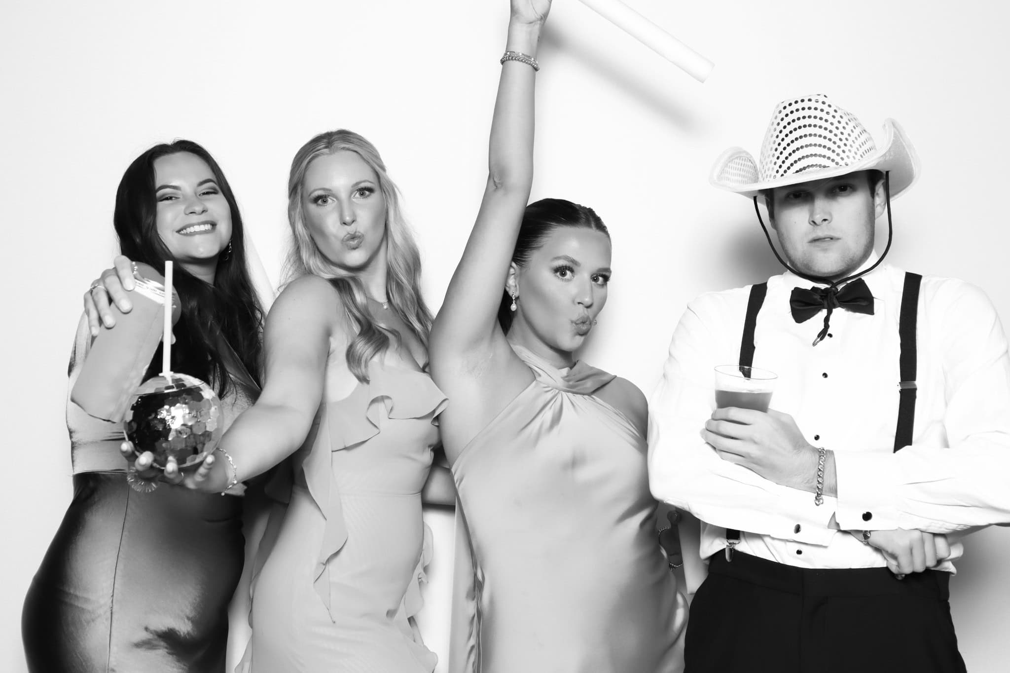 Black & White Glam Booth