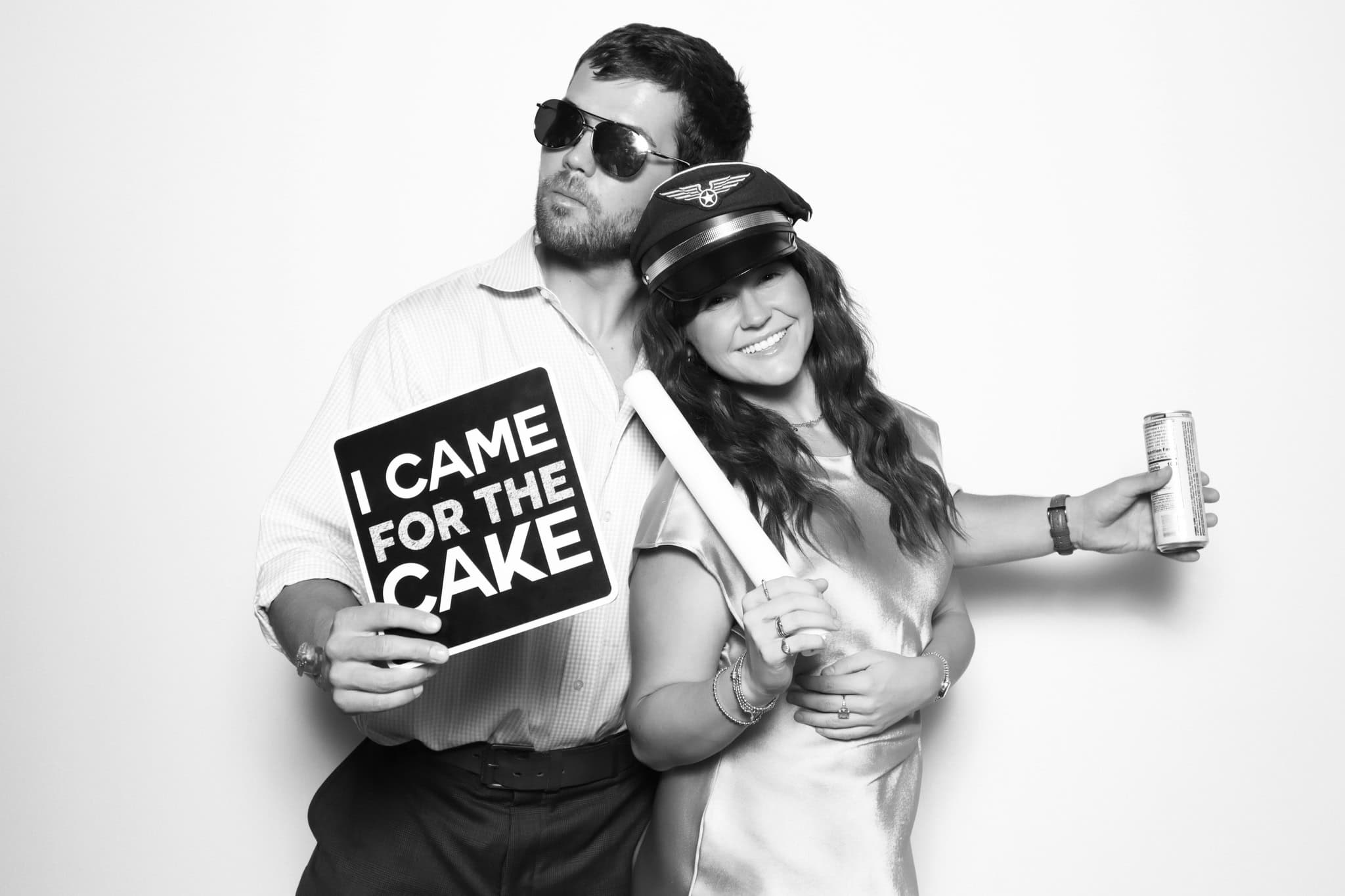 Black & White Glam Booth