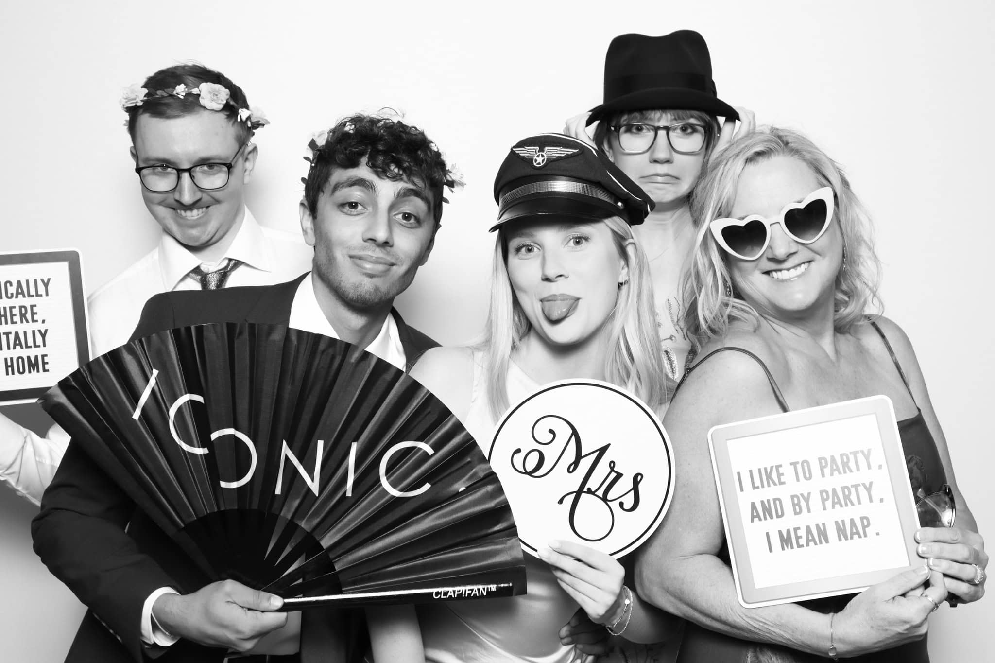 bower venue photo booth