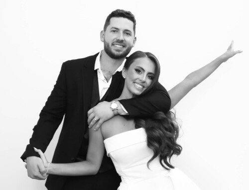 Elegant Backyard Photo Booth | Mason & Katie